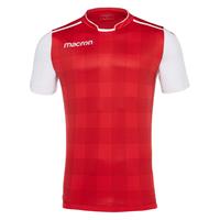 Wezen Shirt Shortsleeve RED/WHT M Lekker teknisk t-skjorte - Unisex