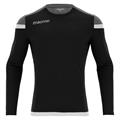 Titan Shirt Longsleeve BLK/WHT 3XS Langarmet teknisk skjorte - Unisex